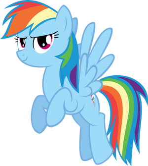 Rainbow Dash Vector