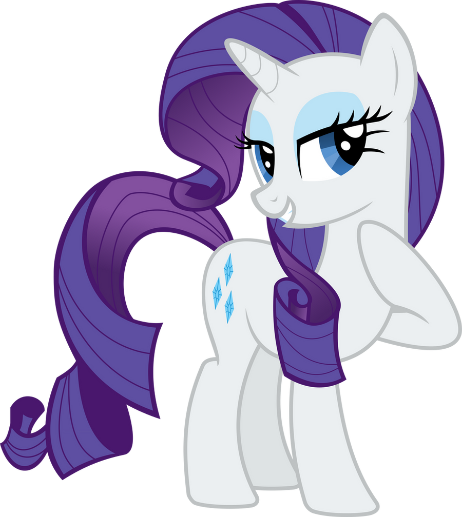 Rarity Vector by AlmostFictional on DeviantArt
