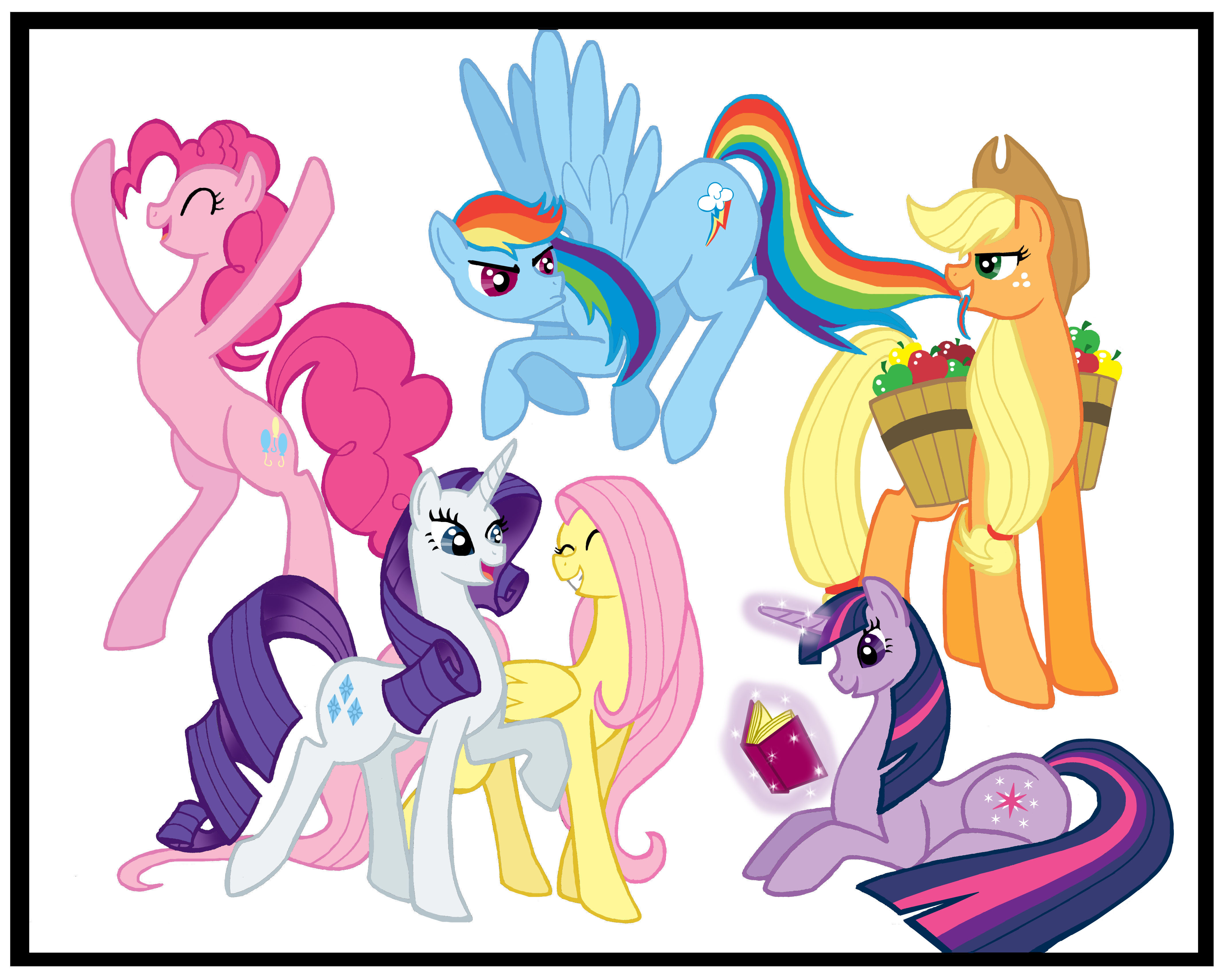 The Mane 6 in 1000 years