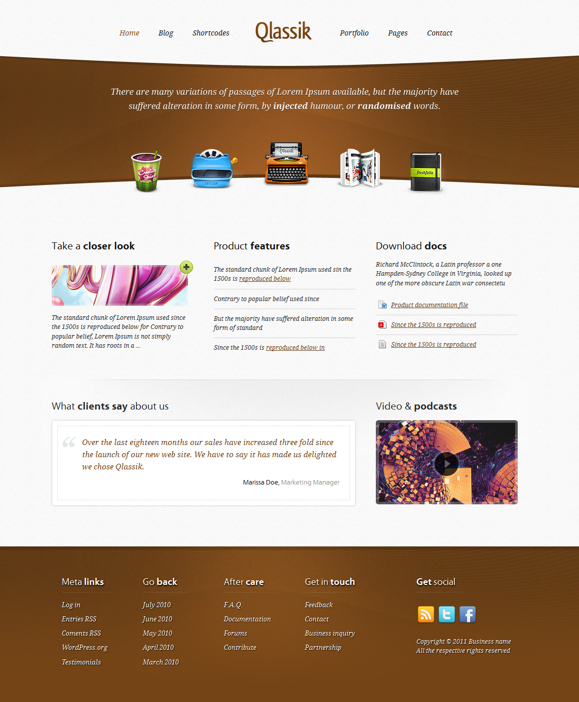 Qlassik WP Theme