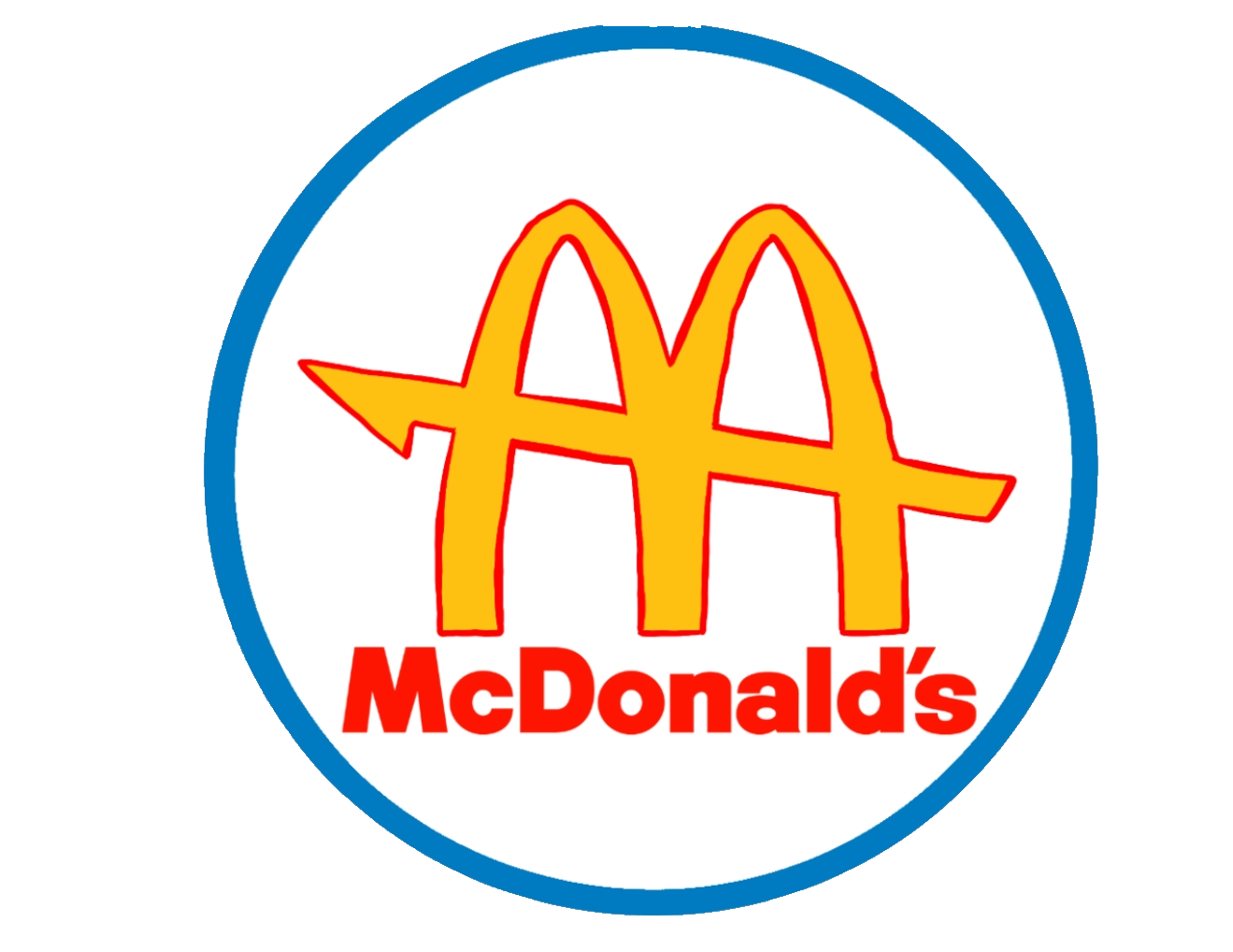 McDonald's Logo in style of the 1961 Logo by 13939483jr on DeviantArt