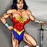 Wonder Woman Pinup (Female Muscle June Theme)