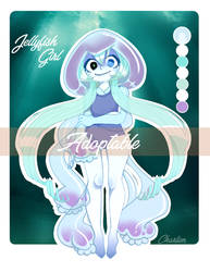 Adoptable Auction: Jellyfish Girl [CLOSED]