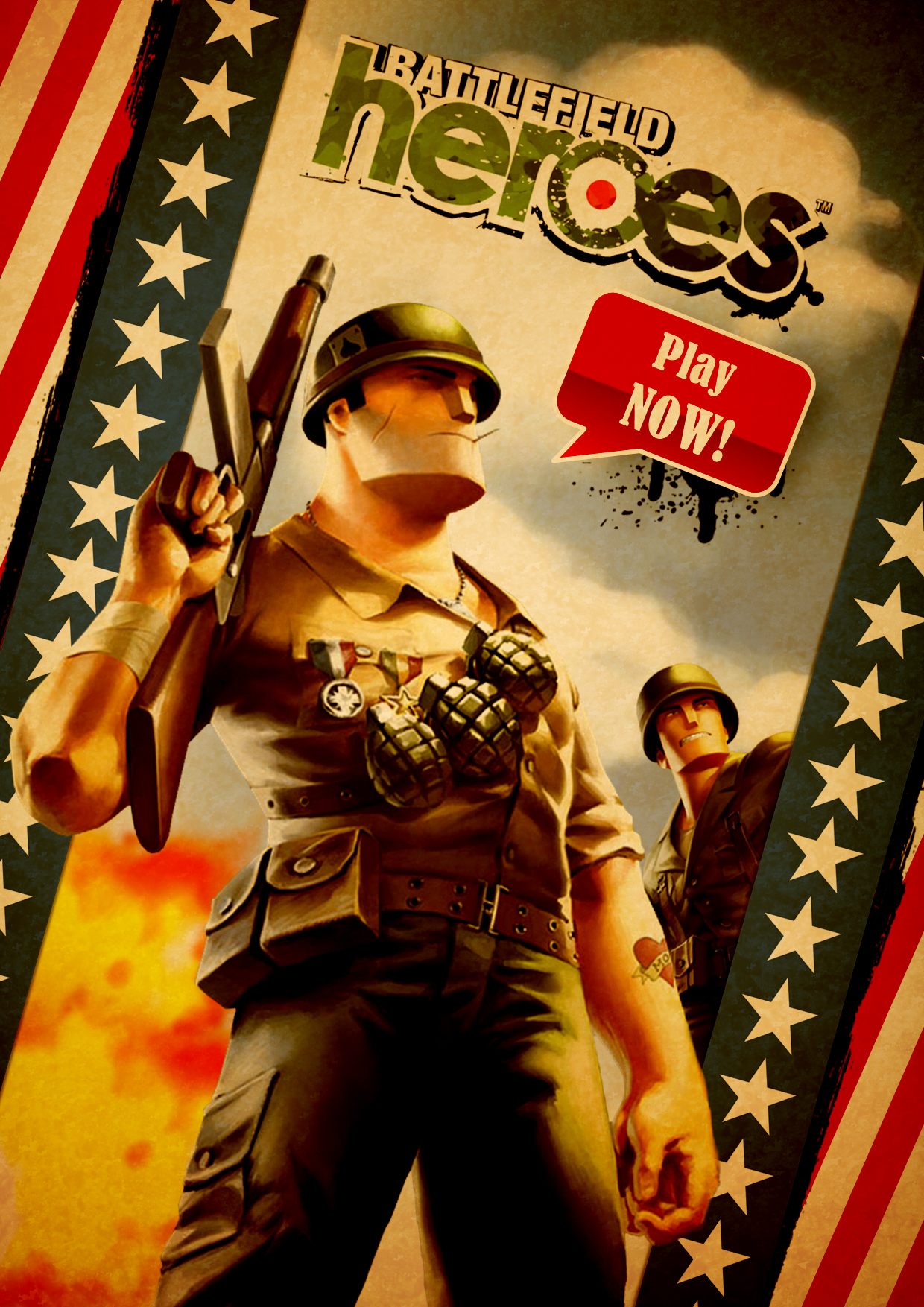 Battlefield Heroes Poster 1.