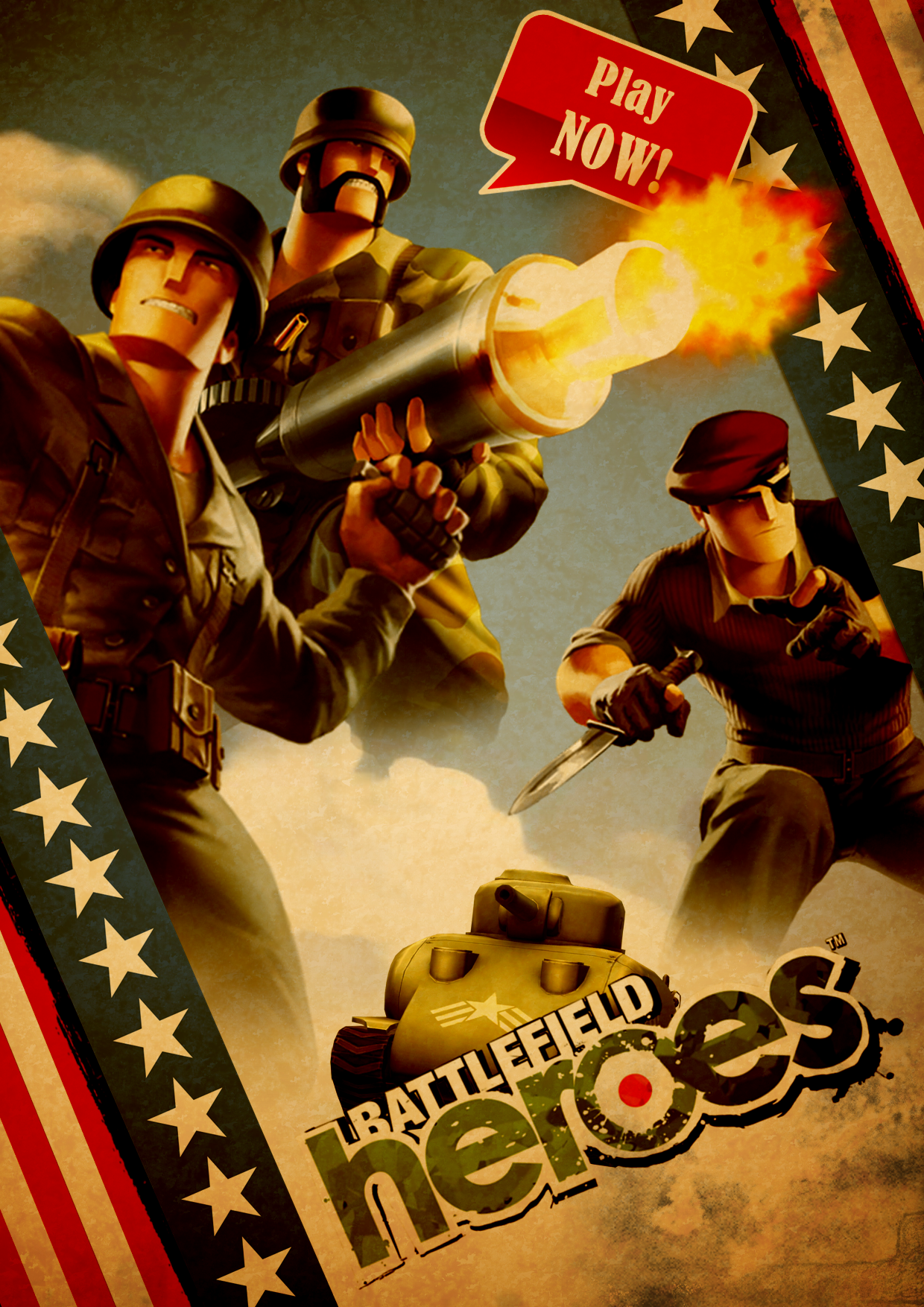 Battlefield Heroes Poster 2.