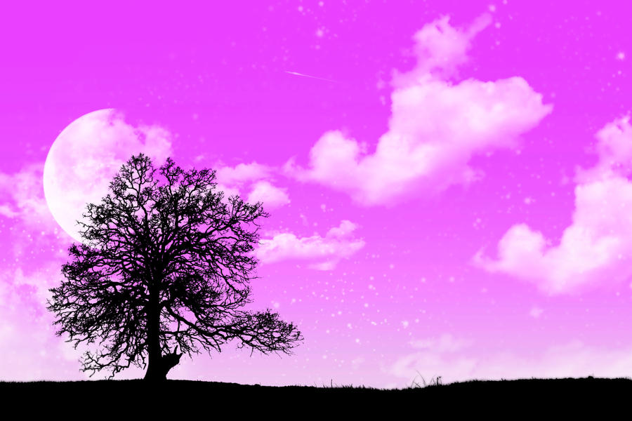 pink tree by mario-draco on DeviantArt