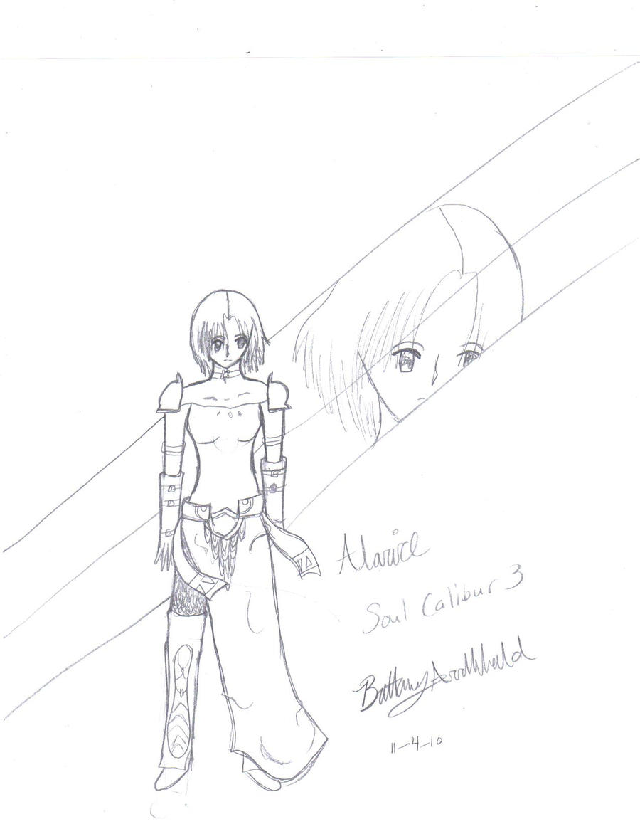 Soul Calibur 3 OC: Alarice