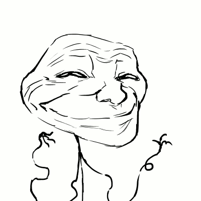 Troll Face You Mad GIF