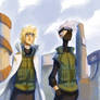 Kakashi and Minato