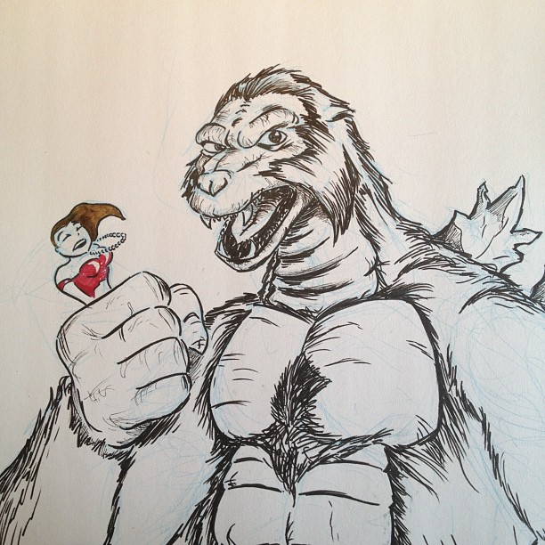 King Kong/Godzilla Hybrid