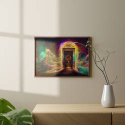 DMT portal print art concept