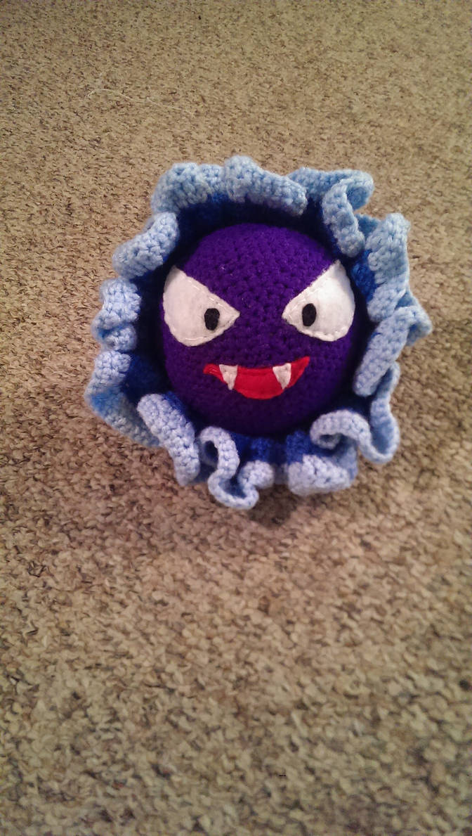 Shiny Gastly Amigurumi