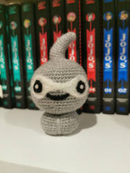 Normal Castform Amigurumi/Crochet Statue