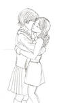 Jamie x Victoria lineart by FireFiriel
