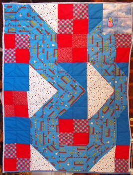 Mario's Journey quilt