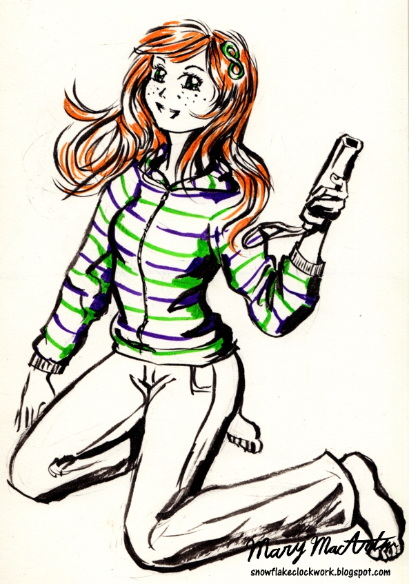 Vivian James doodle