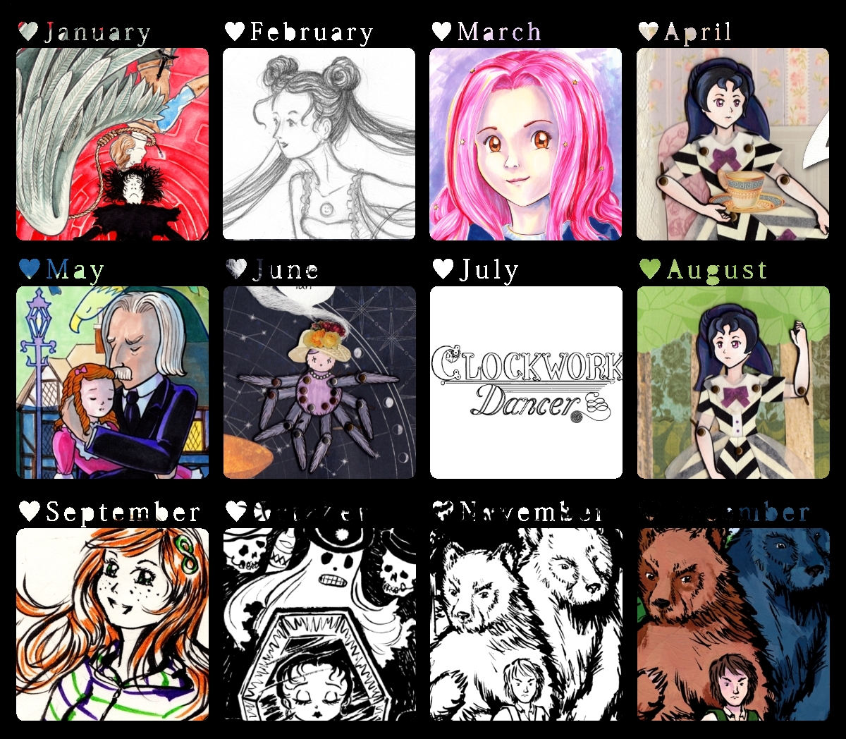 Art of 2018 - with Paper Doll Veronika previews!
