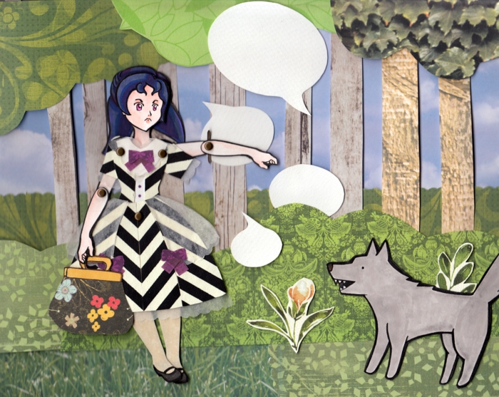 Paper Doll Veronika blooper