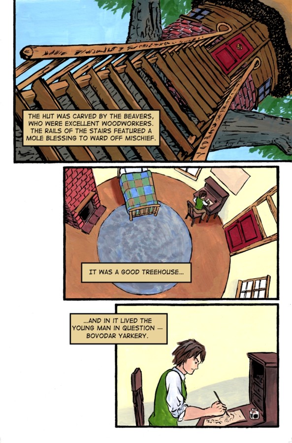Bovodar and the Bears comic page 2