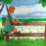 Daisy field