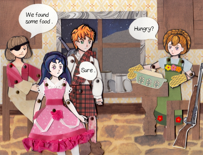 PDV panel - Book One, Part II, Chapter 4, page 1
