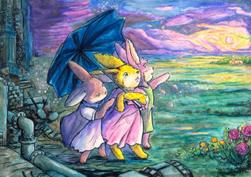 A place far away where we can go and live