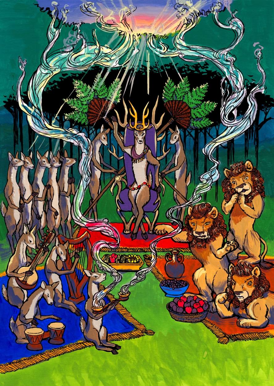 The Court of the Deer Queen