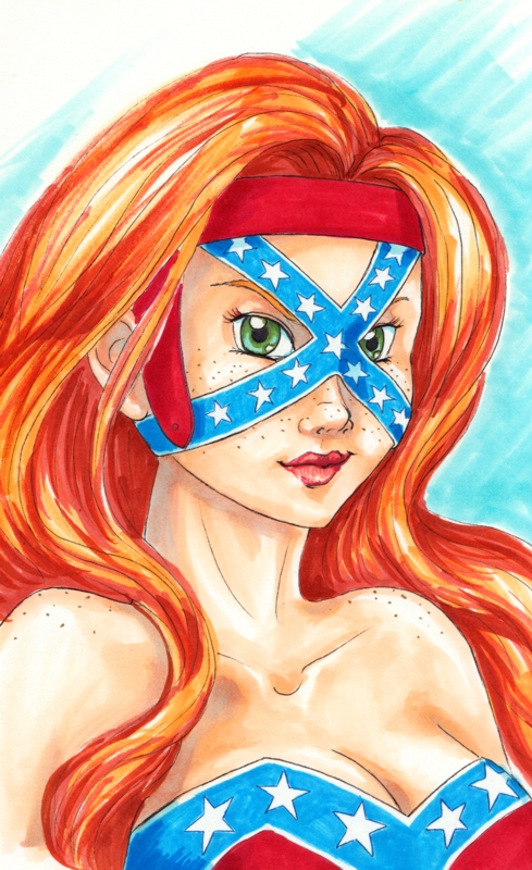 Rebel portrait