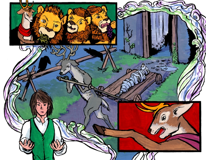 Bovodar and the Bears panels - Episode 20
