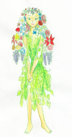 Flower Princess - character concept