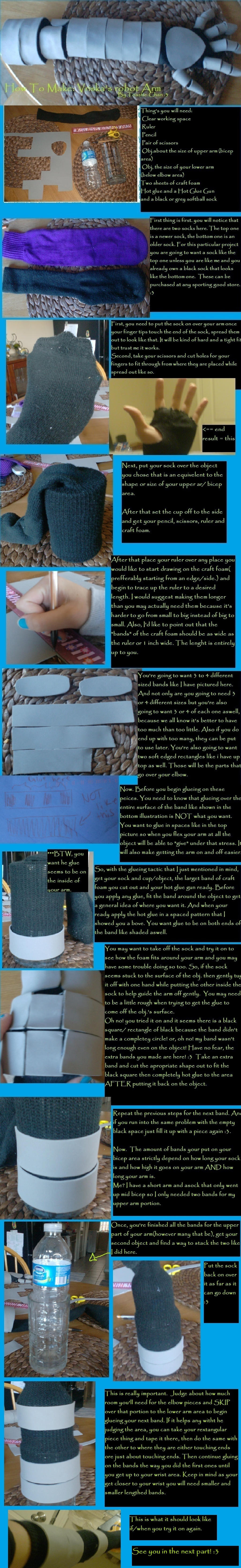 Vriska Robot Arm Cosplay Tutorial Part 1