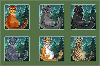 Warrior Cat Icons by Clankerss on DeviantArt