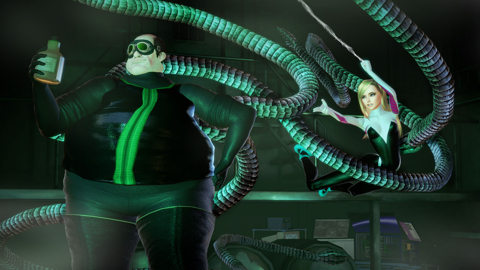 Kingocrsh Collection Spider-Gwen finds Doctor Octopus by KingoCrsh on DeviantArt