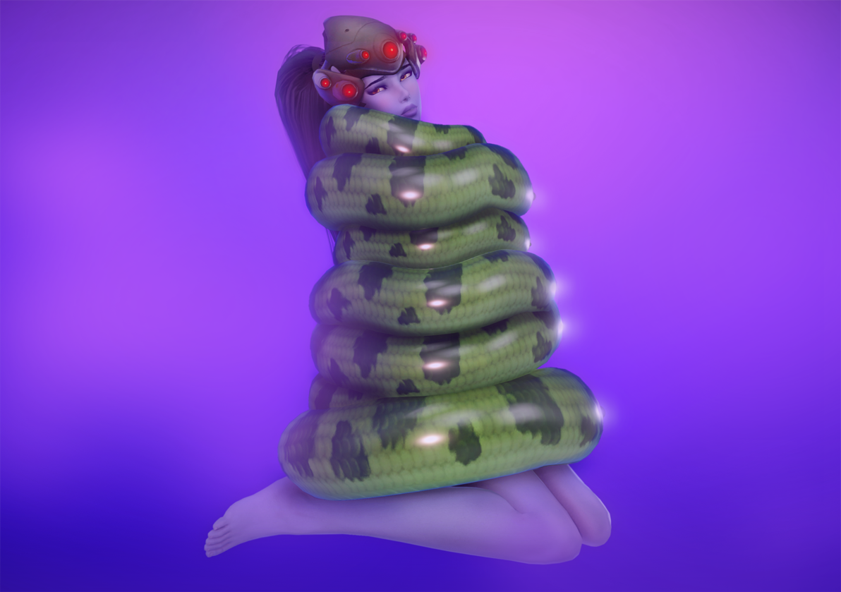 Kingocrsh Collection Widowmaker in squishy coils by KingoCrsh on DeviantArt