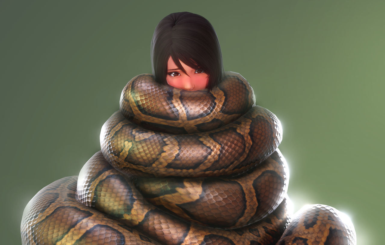 Safe in my coils... by KingoCrsh on DeviantArt