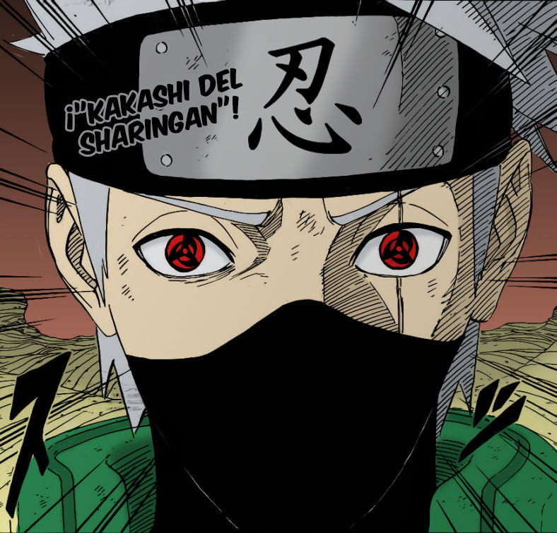 Naruto Chapter 688 Color Naruto Manga 688: Kakashi del sharingan!!! by yoshiovita on DeviantArt