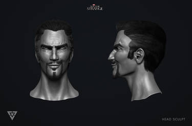 Dr. Strange Head Sculpt