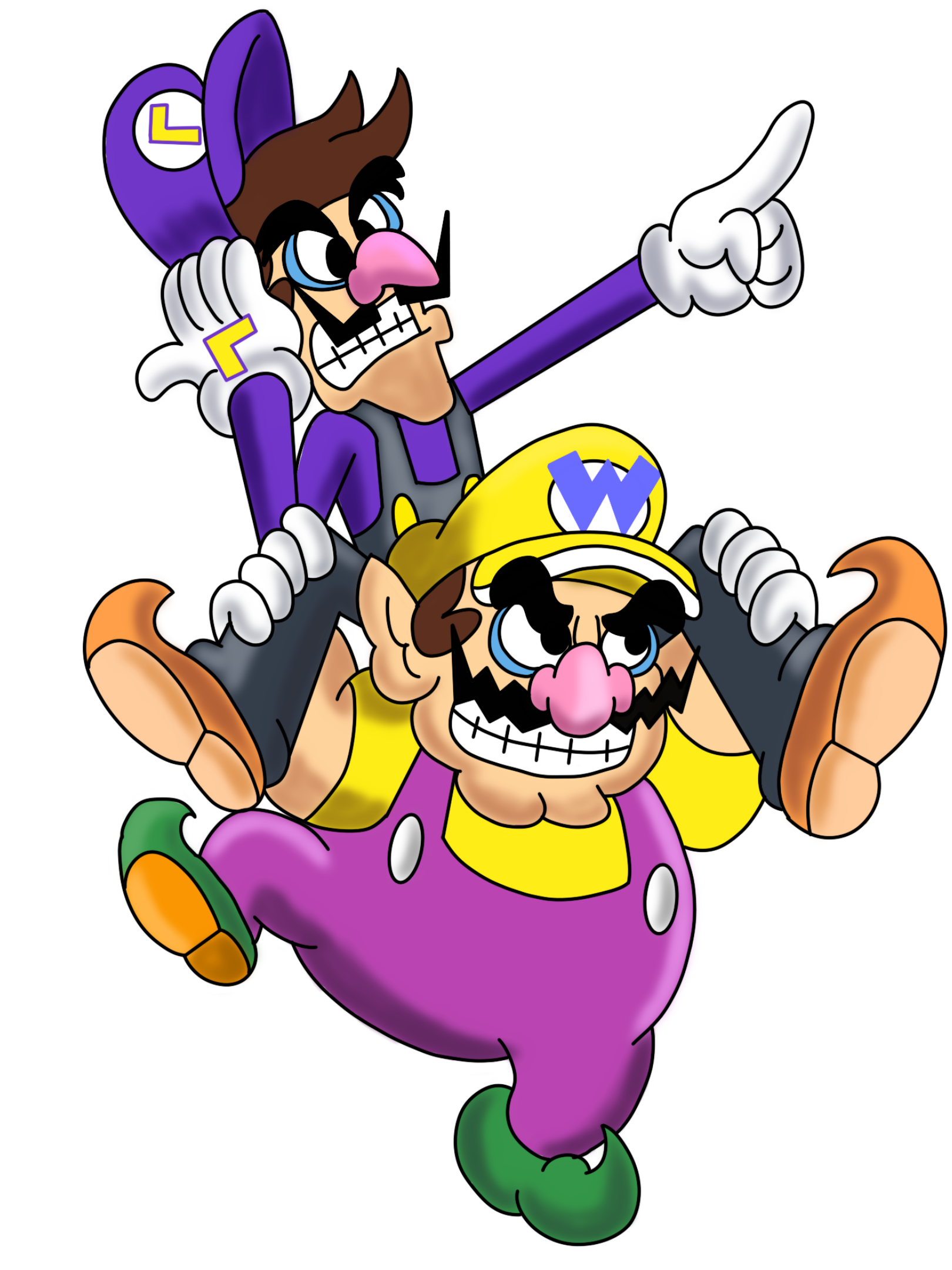 Wario And Waluigi Partners In Time wario-and-waluigi-partners-in-time