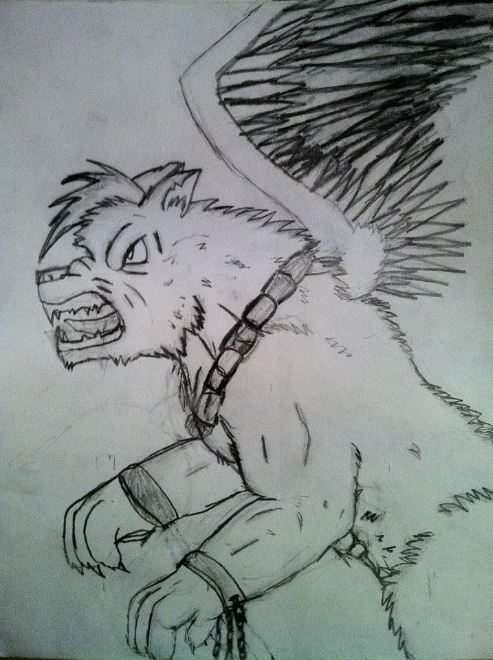 Halloween 1 winged werewolf by rodeoqt97 on DeviantArt