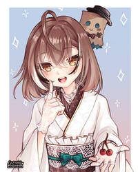 Mumei in Kimono