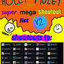 Holy Moly Guacamole Super Mega Shoutout List 2!!