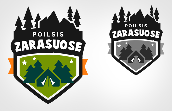 Poilsis Zarasuose [Logo]