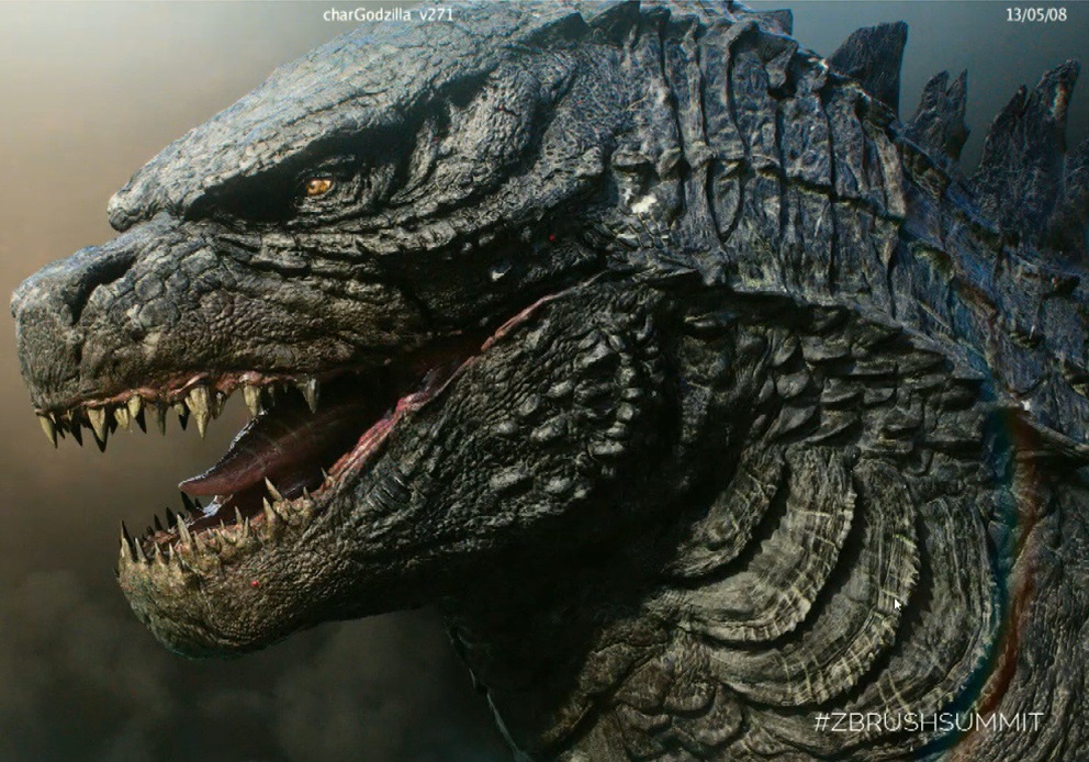 Godzilla 2014 Head by hamaterasu25 on DeviantArt