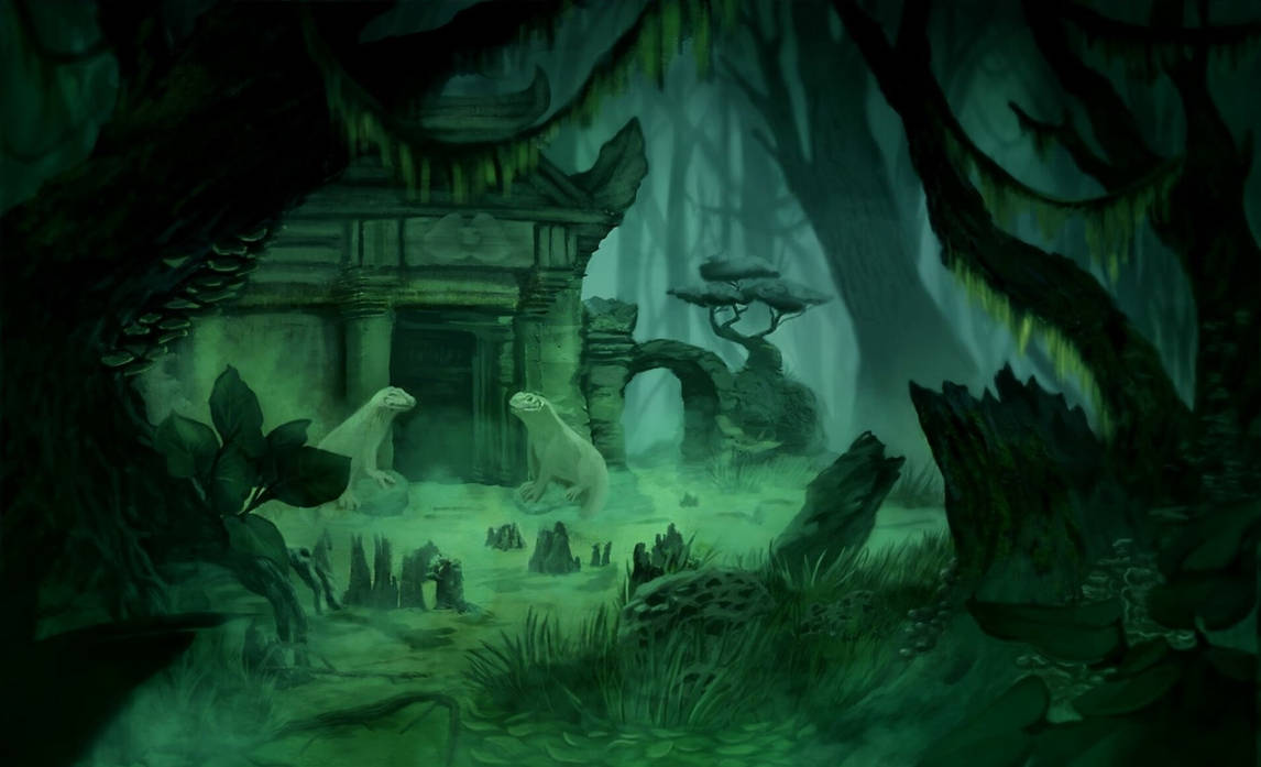 Temple in the Swamp by hamaterasu25 on DeviantArt