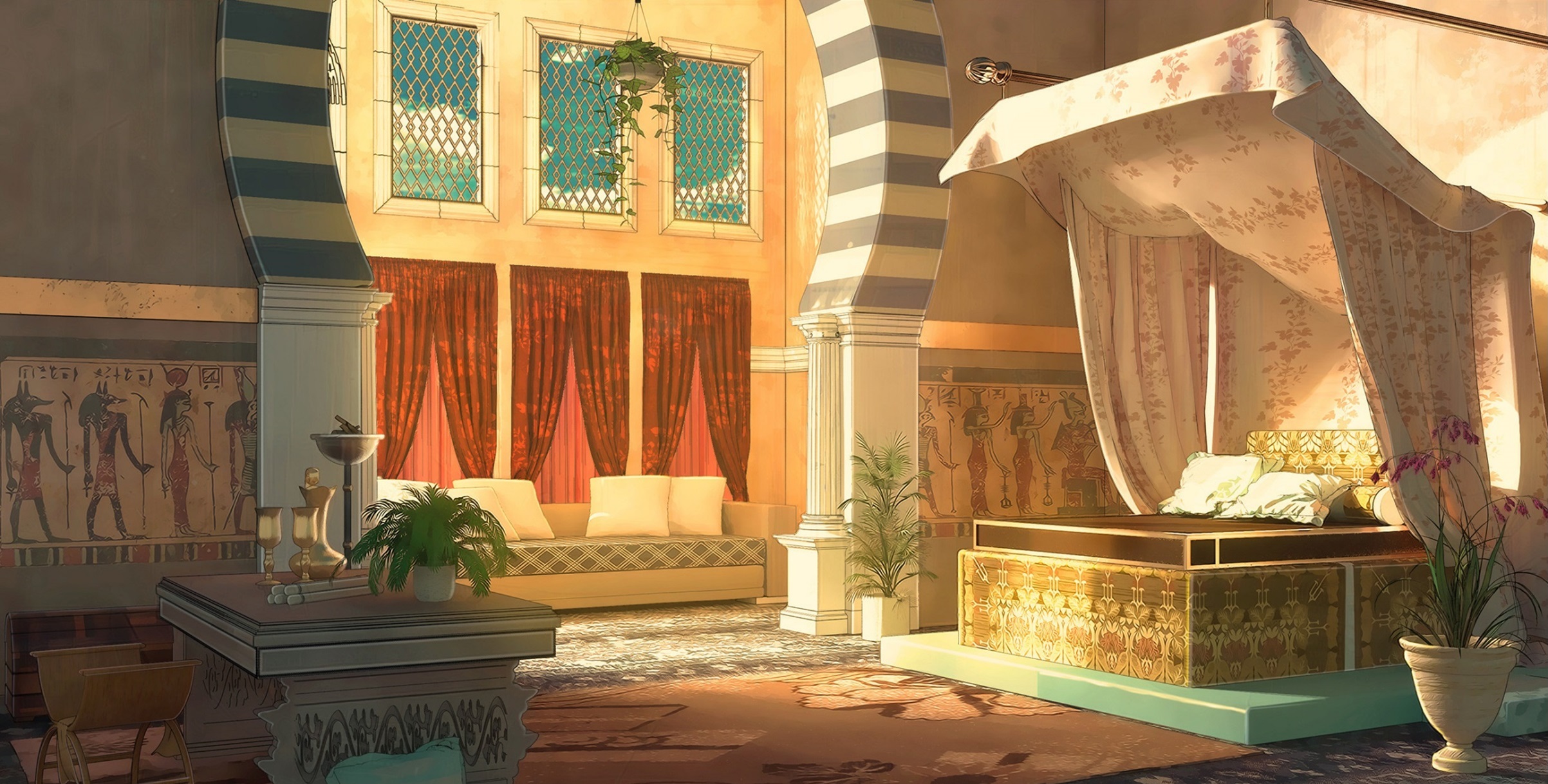 Egyptian Style Bedding