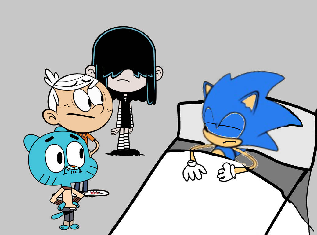 Loud Sonic's Defbed (feat. Gumball) by minionrushfan2004 on DeviantArt
