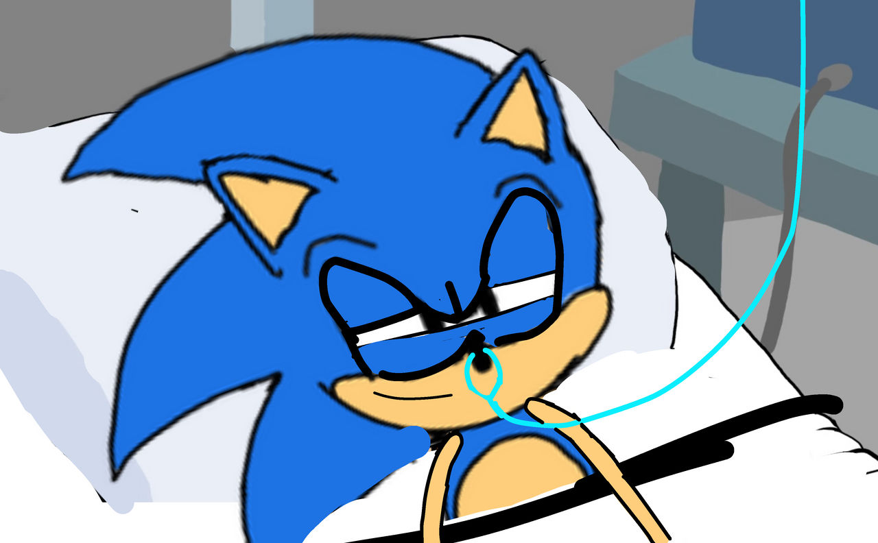 Loud Sonic Smiling Back (Loud Sonic's Defbed) by minionrushfan2004 on ...