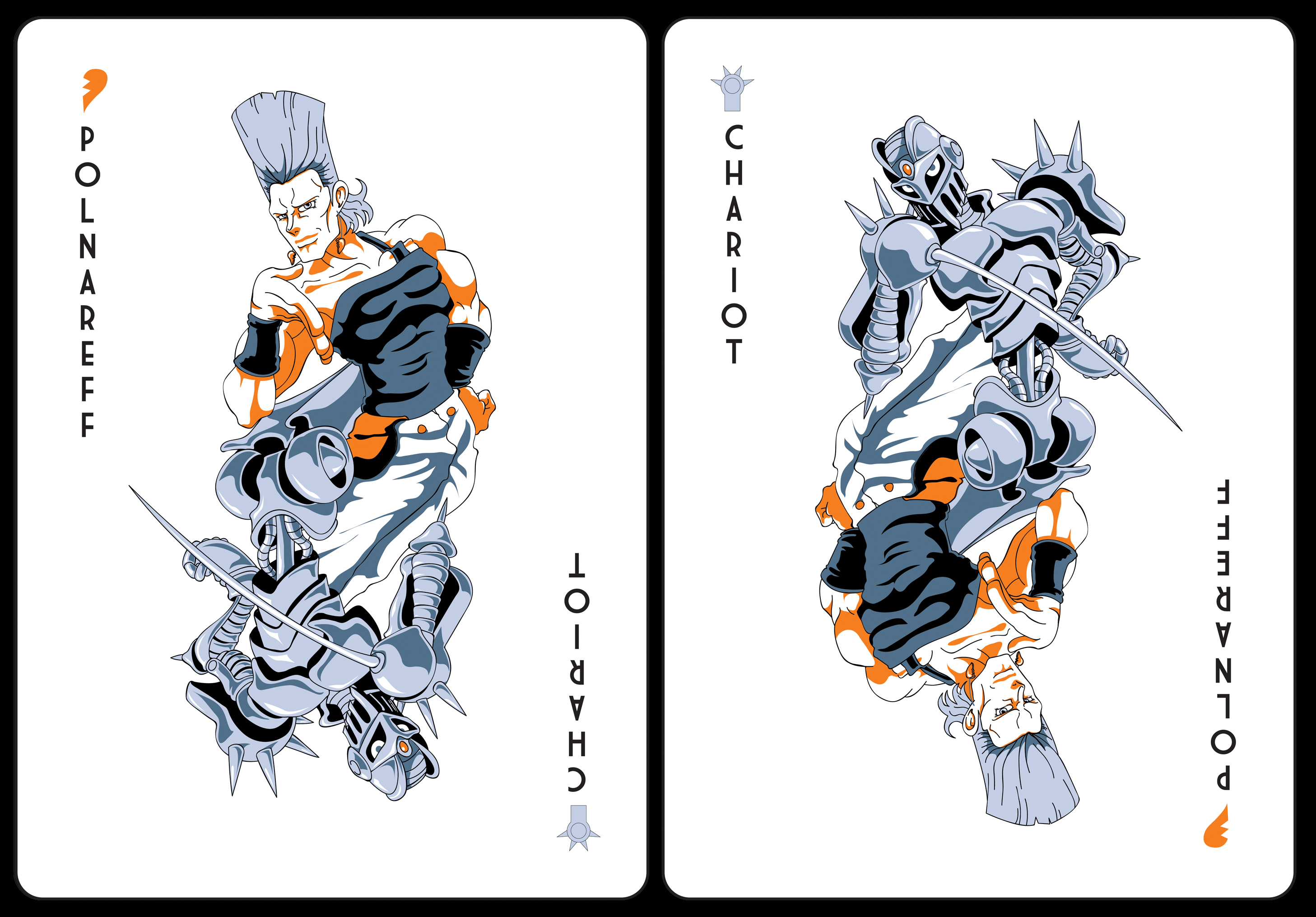 J.P.Polnareff , silver chariot and Requiem by rochiny on DeviantArt