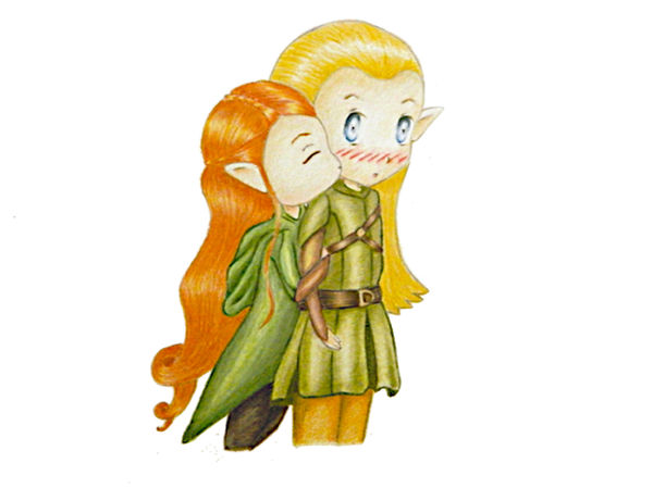 Legolas and Tauriel