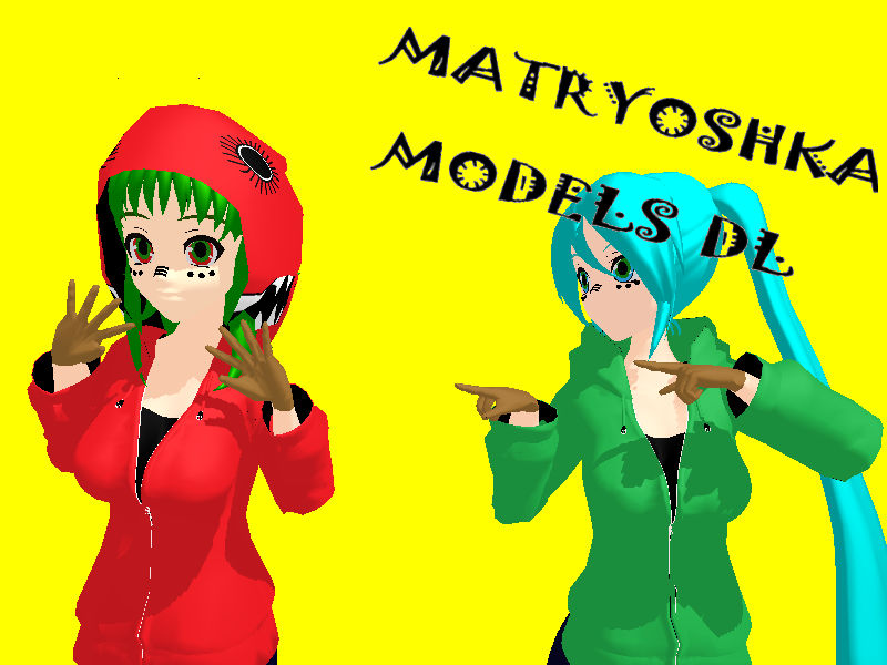 Mmd Matryoshka Models Dl By Madelinemaryann On Deviantart